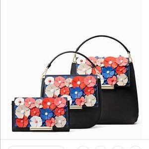 New Kate Spade Daisy Lane Floral Make It Mine Flap